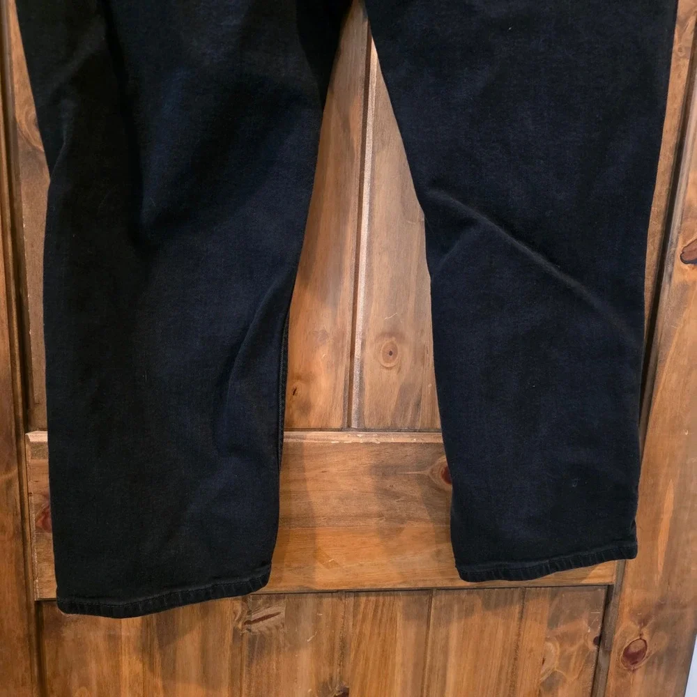 Levi's 541 Athletic Taper Jeans Mens 44x29 Black Excellent Denim Pants